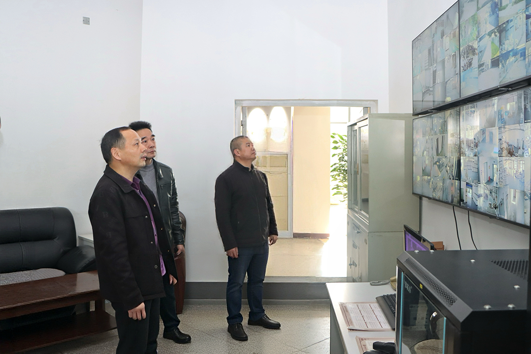 省委宣传部印刷发行处一行赴永利ylg官网开展节前安全检查